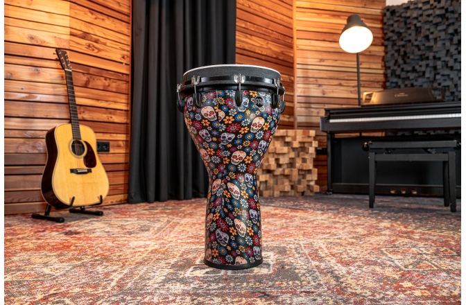 Djembe  Meinl Jumbo Djembe - 14" Day Of The Dead