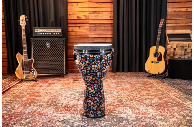 Djembe  Meinl Jumbo Djembe - 14" Day Of The Dead