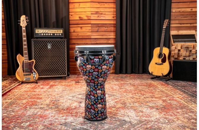 Djembe  Meinl Jumbo Djembe - 14" Day Of The Dead