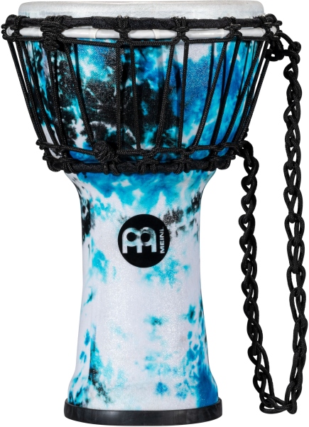 Meinl Synthetic Djembe 7'' Galactic Blue Tie Dye