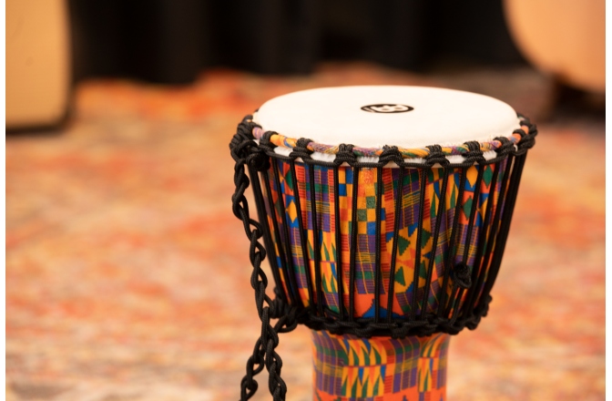 Djembe  Meinl TSA Djembe - Kenyan Quilt, Small - Synthetic Head