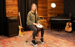 Djembe  Meinl TSA Djembe - Kenyan Quilt, Small - Synthetic Head