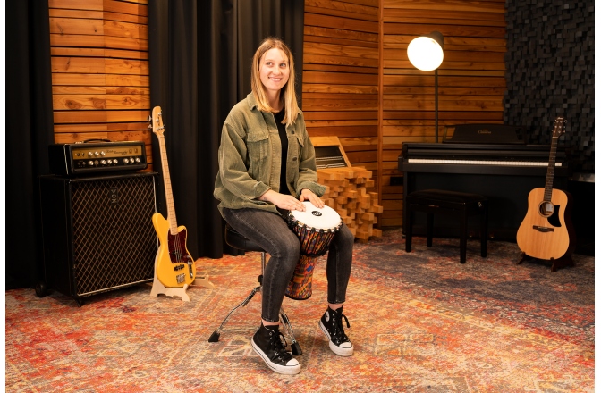 Djembe  Meinl TSA Djembe - Kenyan Quilt, Small - Synthetic Head