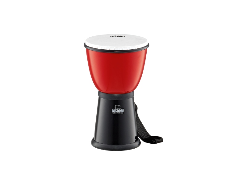 Nino Percussion ABS Djembe - Red/Black
