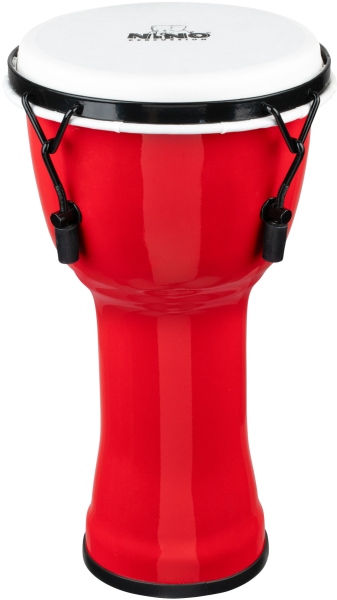 Nino Percussion Synthetic Djembe 8'' - Red