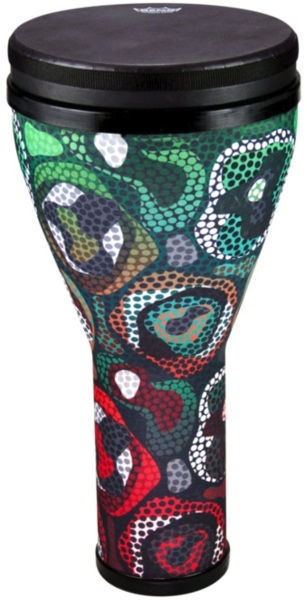 Remo Djembe Festival Tribal Green DJ-2510-68