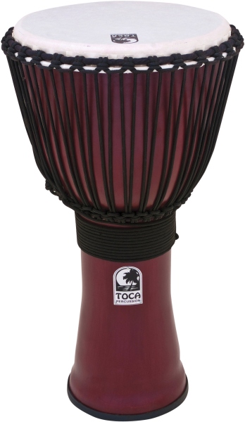 Toca Djembe Freestyle II Rope Tuned Spun Copper 26