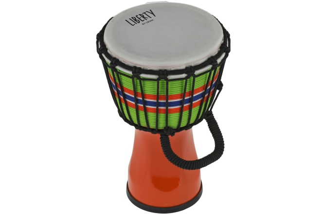 Djembé Gewa  Liberty Series Rope Tuned 7" Orange