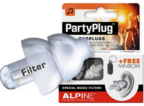 Dopuri antifonice Alpine PartyPlug Transparent