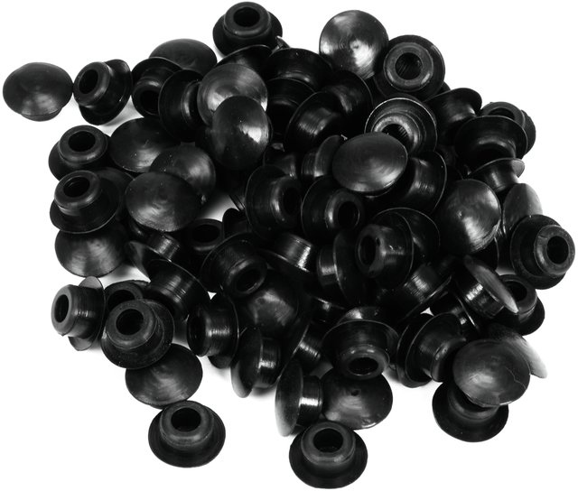 endcap silicone 8,5mm bk (100pcs)