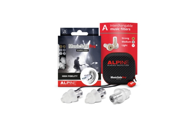 Dopuri de urechi Alpine MusicSafe Pro Transparent