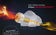 Dopuri de urechi Alpine MusicSafe Pro Transparent