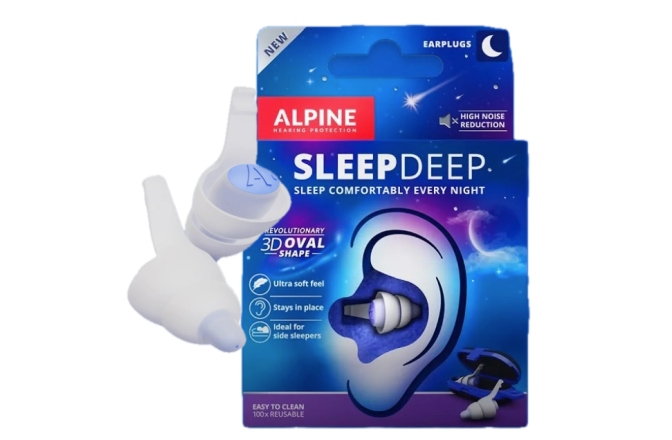 Dopuri de urechi Alpine MusicSafe SleepDeep 3D Oval Shape