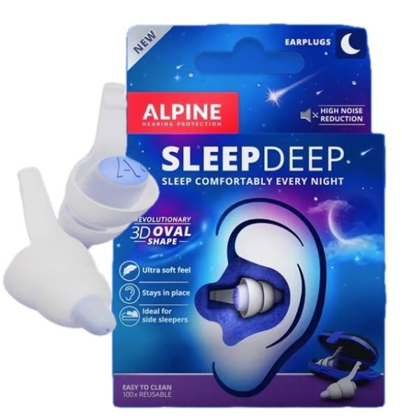 Alpine MusicSafe SleepDeep 3D Oval Shape
