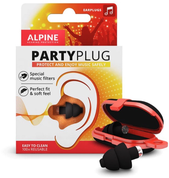 Alpine PartyPlug Black