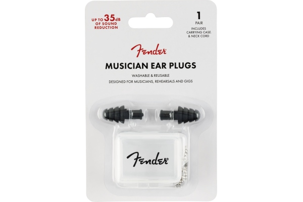 Fender Musician Series Ear Plugs Black