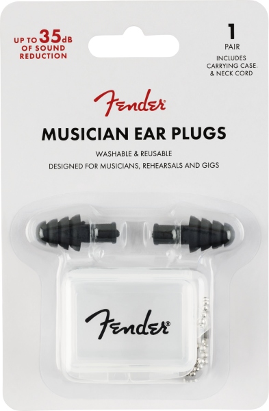 Fender Musician Series Ear Plugs Black