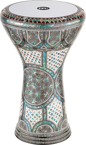 Meinl AE Egypt Doumbek, White Pearl, Mosaic Palace - 8 3/4