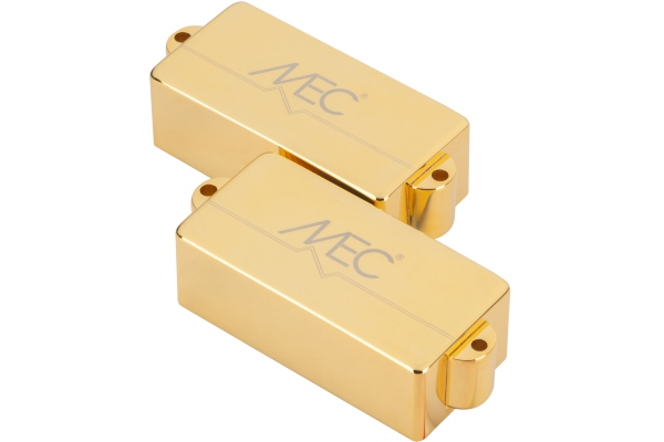  Active P-Style Bass Pickup, Metal Cover, 4-String - Gold