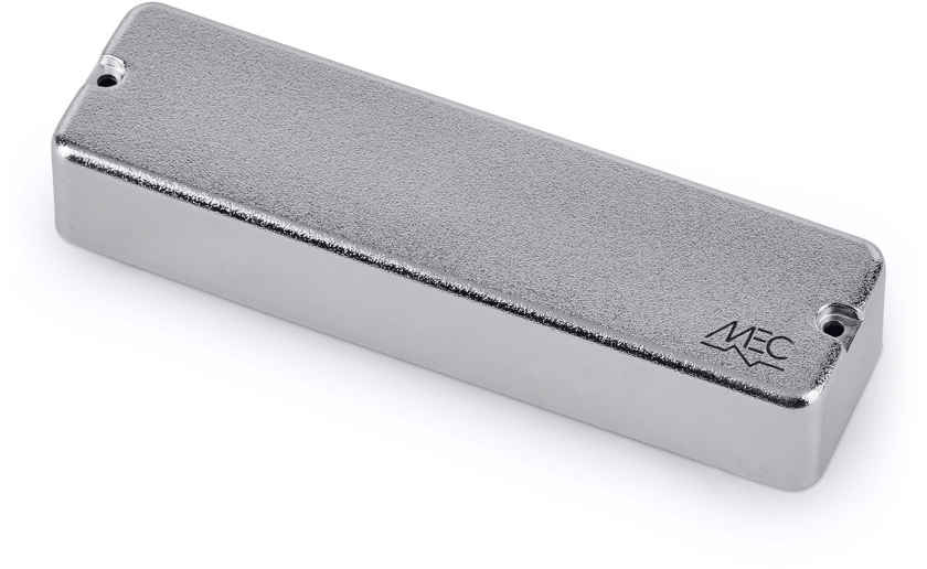 MEC Pickups Active Soapbar Humbucker Bass Pickup, 6-String - Chrome
