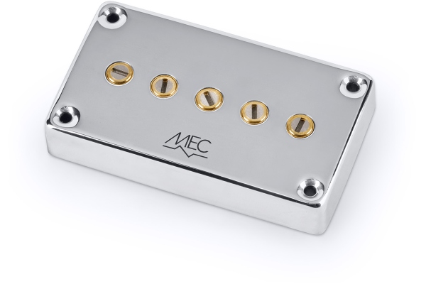 MEC Pickups  Vintage Single Coil Bass Pickup, 5-String, Neck - Chrome