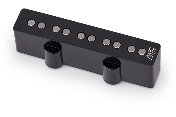 MEC Pickups  Passive J-Style Bass Pickup, Vintage Alnico V, 5-String, Neck - Black