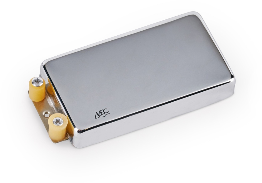MEC Pickups AZ 10 Jazz Guitar Pickup, 1 Mounting Ear, Lefthand - Chrome