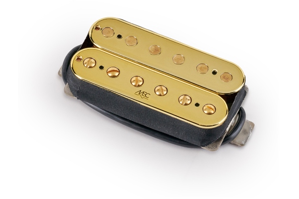  Hot Rod Humbucker Guitar Pickup, Bridge, Open Bobbin - Gold