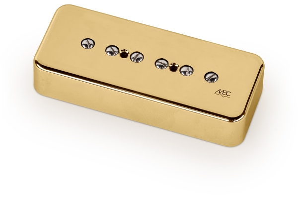  Vintage P90 Soapbar Guitar Pickup, Bridge - Gold