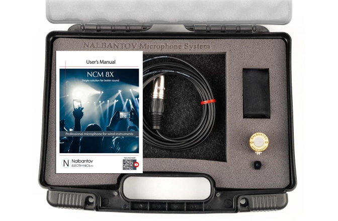 Doza Clarinet Nalbantov NCM 8X S Gold NK-1 Sennheiser