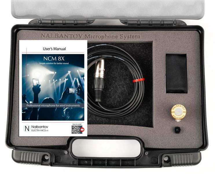 Nalbantov NCM 8X S Gold NK-1 Sennheiser