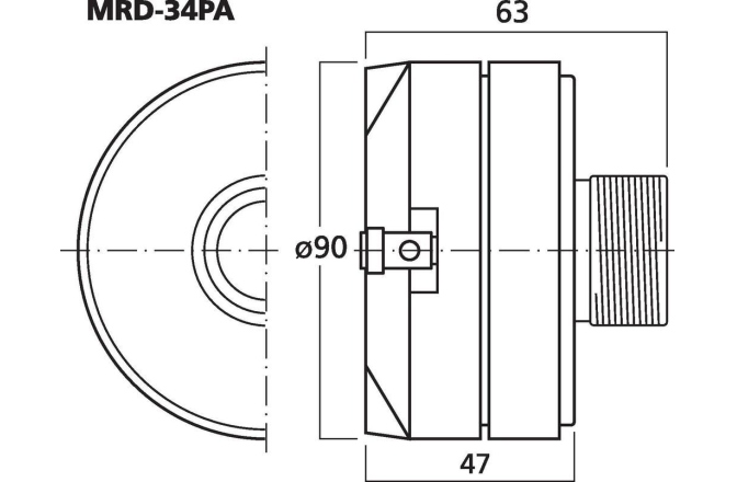 Driver Monacor MRD-34PA