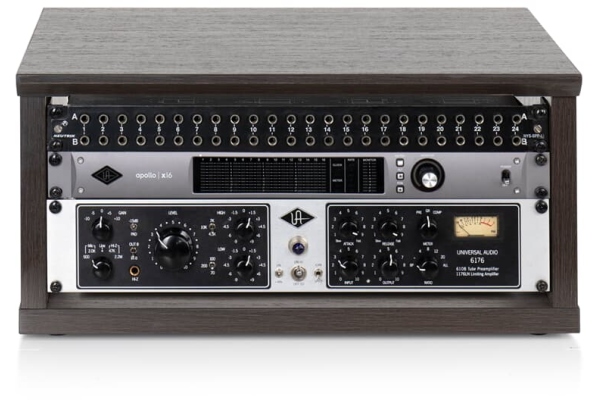 Desktop 4U Studio Rack BRN