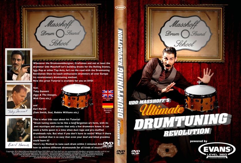 Meinl DVD Udo Masshoff's Ultimate Drumtuning Revolution - powered by Evans