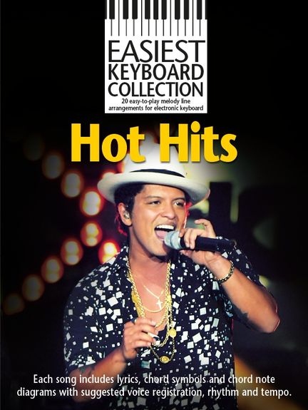 EASIEST KEYBOARD COLLECTION HOT HITS KBD BOOK