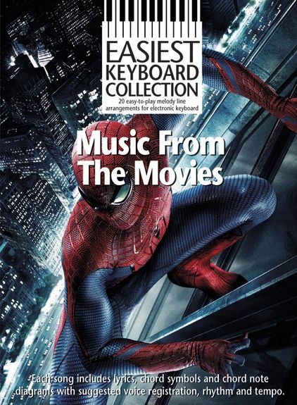EASIEST KEYBOARD COLLECTION MUSIC FROM THE MOVIES KEYBOARD