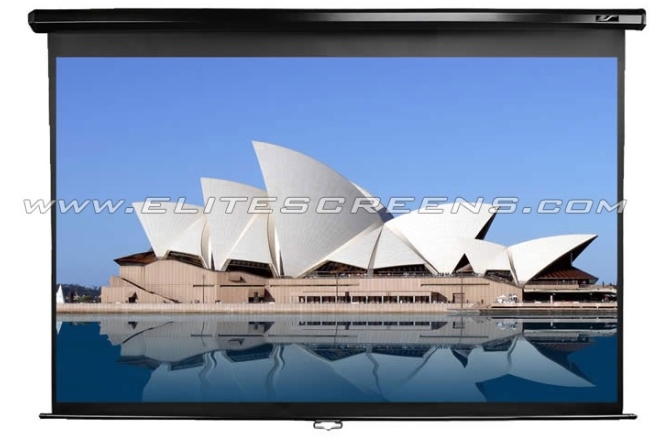Ecran de proiectie de perete/tavan manual Elitescreens M92UWH