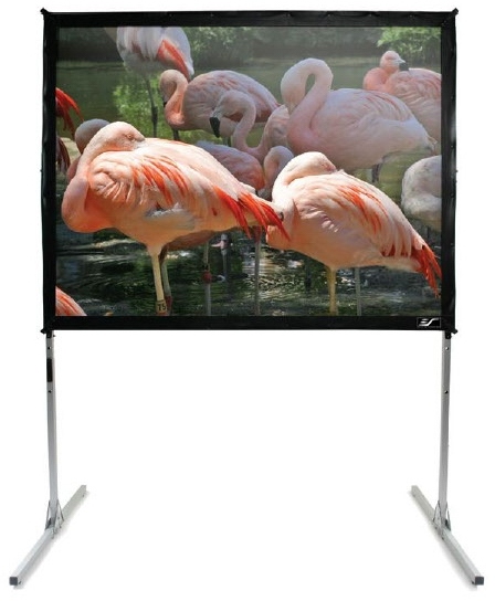 Ecran de proiec?ie de podea Elitescreens QuickStand Q150V1