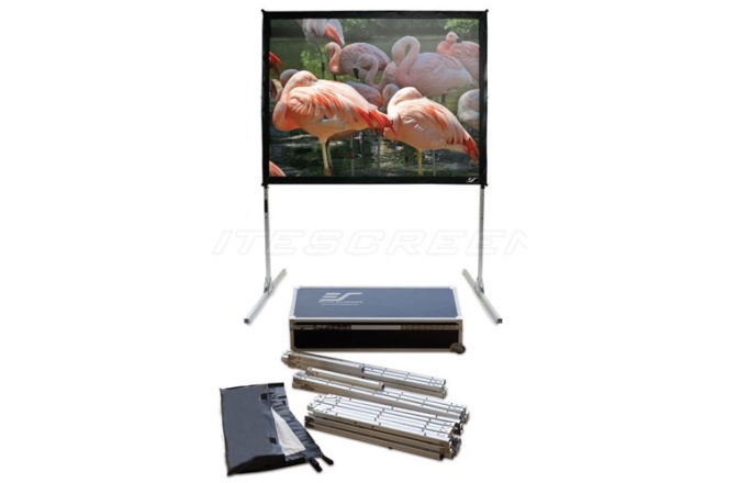 Ecran de proiectie de podea Elitescreens QuickStand Q150H1