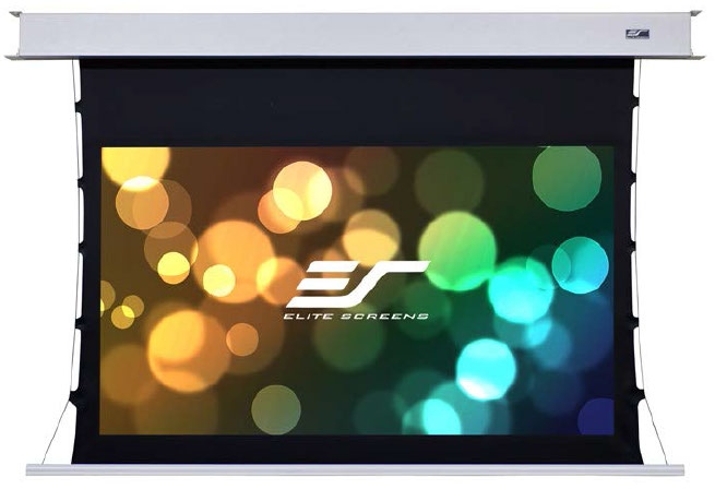 Ecran de proiectie electric incastrabil in tavan Elitescreens Evanesce Tab Tension B ETB100HW2-E12