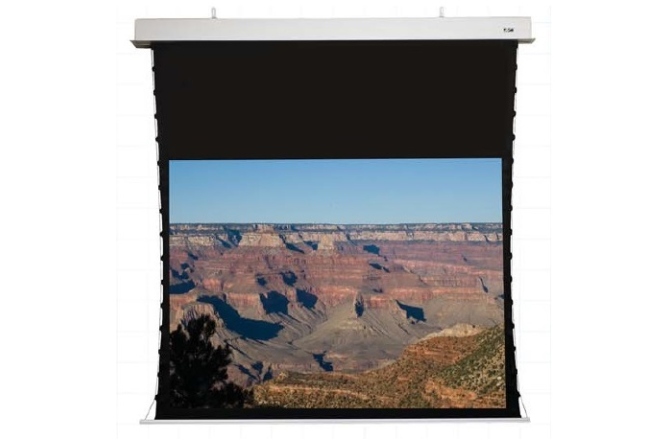 Ecran de proiectie electric incastrabil in tavan Elitescreens Evanesce Tab-Tension Series 232cm x 145cm