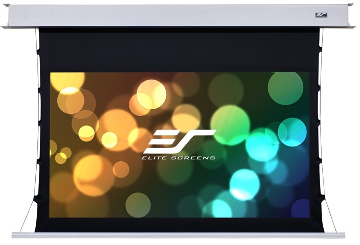 Ecran de proiectie electric incastrabil in tavan Elitescreens Evanesce Tab Tension B ETB110HW2-E8