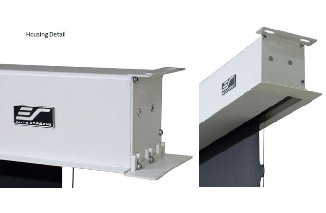 Ecran de proiectie electric incastrabil in tavan Elitescreens Evanesce Tab Tension B ETB110HW2-E8