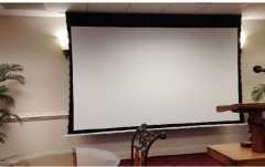 Ecran de proiectie electric incastrabil in tavan Elitescreens Evanesce Tab Tension B ETB110HW2-E8