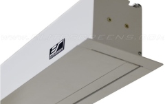 Ecran de proiectie electric incastrabil in tavan Elitescreens Evanesce Tab-Tension Series 265cm x 149cm