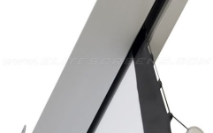 Ecran de proiectie electric incastrabil in tavan Elitescreens Evanesce Tab-Tension Series 298cm x168cm