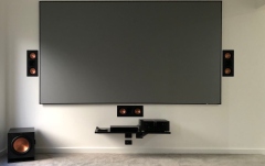 Ecran de proiecție Elitescreens Ecran de proiectie AR100H-CLR3, rama fixa, 222 x 125 (100"),Ambient Light Rejecting, ALR ULTRA SHORT