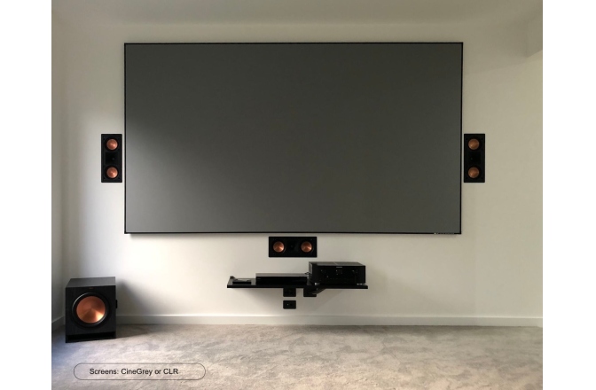 Ecran de proiecție Elitescreens Ecran de proiectie AR100H-CLR3, rama fixa, 222 x 125 (100"),Ambient Light Rejecting, ALR ULTRA SHORT