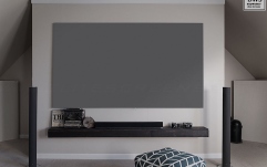 Ecran de proiecție Elitescreens Ecran de proiectie cu rama fixa de perete 264 x 148, Full Grey, ptr ALR LONG THROW  DWF120DHD3