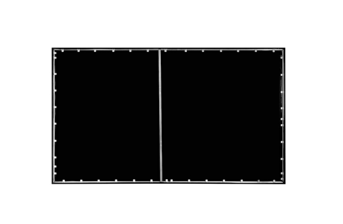 Ecran de proiecție Elitescreens Ecran proiectie cu rama fixa, de perete, 243.6x136.9,  SABLEFRAME ER110WH, Format 16:9, rama catifelata